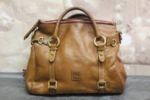 lot 234 image: DOONEY &amp BOURKE FLORENTINE LEATHER HAND BAG J5914776 , 13L X 10H  SEE PICS&nbsp