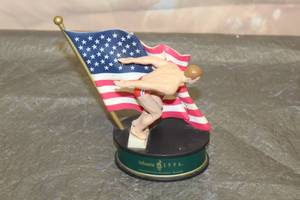 lot 290 image: VINTAGE 1996 HALLMARK ATLANTA CENTENNIAL OLYMPICS SWIMMING FIGURINE&nbsp