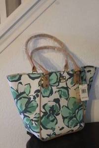 lot 168 image: EMMA FOX LEATHERWARE AQUAMAGNOLIAN TOTE