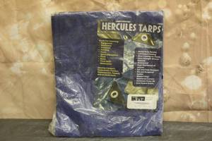 lot 11 image: HERCULES BLUE TARP 5X7
