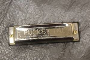 lot 66 image: HOHNER POCKET PAL HARMONICA