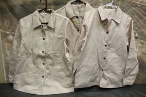 lot 131 image: 3 PINK DICKIES 67 COLLECTION JACKETS SIZE M