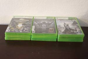 lot 153 image: 9 ASSORTED X BOX 360 GAMES SEE PICS