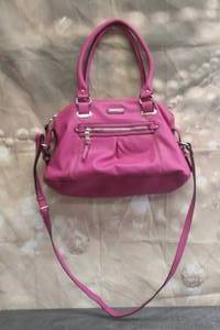 lot 76 image: DANA BUCHMAN HOT PINK PURSE