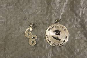 lot 88 image: 2 STERLING SILVER925 NECKLACE CHARMS