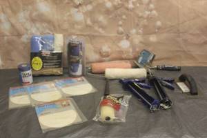 lot 115 image: PAINT SUPPLY LOT  SEE PICS