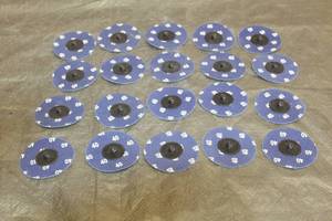 lot 126 image: LOT OF 20 BENCHMARK 3 ABRASIVES 40 GRIT