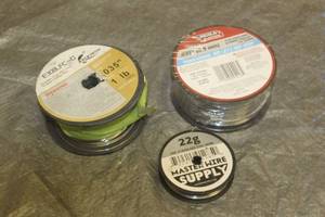 lot 153 image: LOT OF WELDING FEEDING WIRE