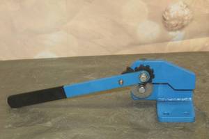 lot 163 image: MANUAL SHEET METAL PLATE SHEAR TOOL