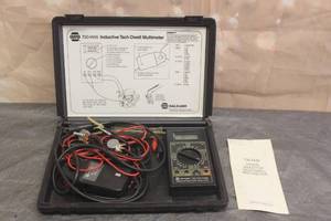 lot 172 image: BALKAMP 700-1445 DIGITAL INDUCTIVEDWELL MULTIMETER WITH MAC ET125C CIRCUIT TESTER