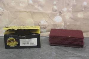 lot 198 image: 9 DURA GOLD DUR SP-7447 PREMIUM MAROON GENERAL PURPOSE SCUFF PADS