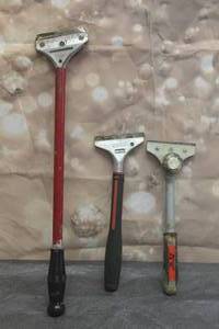 lot 224 image: 3 ASSORTED WALLPAINT STRIPPERS HUSKY, CRAIN AND AMERICAN LINE PRO