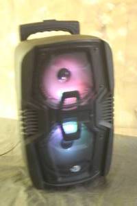 lot 6 image: DOLPHIN SP-26RBT PORTABLE PARTY 1600 WATT  BLUETOOTH SPEAKERS