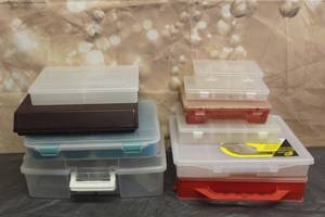 lot 115 image: 10 ASSORTED PORTABLE STORAGE CASES