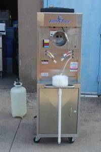 lot 126 image: ELECTRO-FREEZE&nbsp MODEL CS705-237 MACHINE WAS WORKING WHEN PULLED FROM SERVICE. NEED A FEW PARTS TO MAKE USEFUL. PARTS WERE MISPLACED IN TRANSPORT. SPOKE WITH MANUFACTURER COST OF WILL BE $2800.&nbsp&nbsp