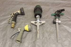 lot 176 image: 5 GARDENYARD SPRINKLERS