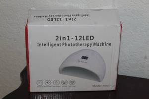 lot 183 image: NEW 2IN 1 INTELLIGENT PHOTOTHERAPY MACHINE