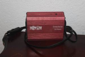 lot 185 image: TRIPP-LITE 150 WATT POWER VERTER ULTRA COMPACT INVERTER