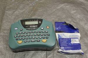 lot 39 image: BROTHER HOME & HOBBY P-TOUCH PT-65 WITH EXTRA TAPE CASSETTE 
