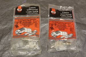 lot 120 image: TOTAL OF 2 NEW LSDA UNIVERSAL CAM LOCKS