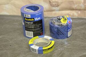 lot 155 image: TOTAL OF 6 ROLLS 3M BLUE MULTI PURPOSE TAPE  SEE PICS