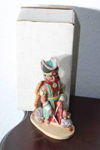 lot 177 image: VINTAGE MISS MARTHA ORIGINALS 1995 THE NATIVE AMERICAN NAVAJO RED BEAR No. 7004