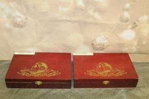 lot 11 image: TOTAL OF 2 DEADWOOD TABACCO COMPANY SWEET JANE WOOD CIGAR BOXES  ,MADE IN NICARAGUA