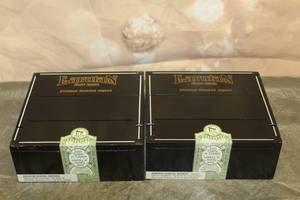 lot 65 image: LARUTAN IRISH HOPS ENGLISH BY DREW ESTATE WOOD CIGAR BOXES , MADE IN NICARAGUA