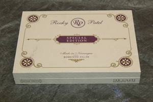 lot 84 image: ROCKY PATEL SPECIAL EDITION ROBUSTO WOOD CIGAR BOX , MADE IN NICARAGUA