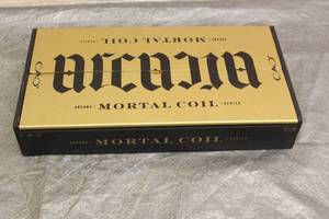 lot 124 image: CAD ARCANA MORTAL COIL SERIES WOOD CIGAR BOX