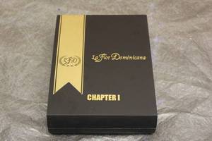 lot 141 image: LAFLOR DOMINICANA LFD CHAPTER 1 WOOD CIGAR BOX