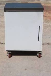 lot 31 image: ROLLING STORAGE CABINET WITH LOCKING CASTERS
