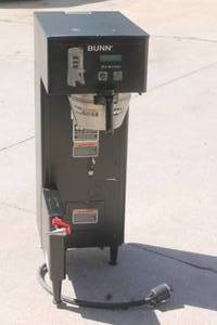 lot 49 image: BUNN COMMERCIAL COFFEE MAKER , MODEL SINGLE TF DBC 120208 BLK FLK&nbsp