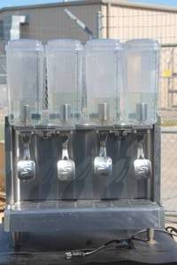 lot 55 image: CRATHCO&nbsp CLASSIC BUBBLER COLD BEVERAGE DISPENSER ,FOUR SEPERATE BOWLS EACH 2.4 GALLON CAPACITY TESTED AND WORKS