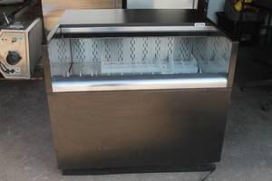 lot 121 image: STRUCTURAL CONCEPTS OASIS CO33RM&nbsp SELF SERVICE COUNTER HEIGHT FREE STANDING OPEN AIR COOLER REFRIGERATOR  TESTED &amp WORK&nbsp