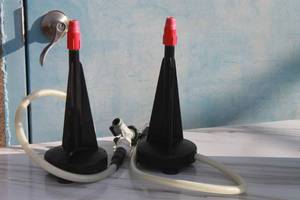 lot 123 image: TOTAL OF 2 VITA-MIX RINSE-O-MATIC BLENDER CONTAINER RINSERS&nbsp