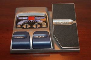 lot 193 image: DIGITECH RP80 GUITAR PEDAL  NO POWER ADAPTER