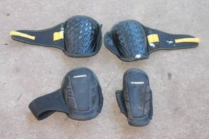 lot 287 image: TOTAL OF 2 SET KNEE PADS QEP& HUSKY