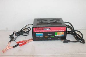 lot 118 image: CHICAGO ELECTRIC 6V  12V BATTERY CHARGER AND ENGINE STARTER 66783