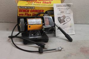 lot 140 image: CENTRAL MACHINERY 3-INCH MULTI-PURPOSE BENCH GRINDER 43533