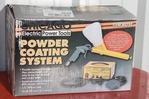 lot 47 image: CHICAGO ELECTRIC POWER TOOLS POWDER COATING SYSTEM