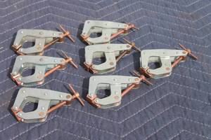 lot 165 image: TOTAL OF 7 CLAMPING Co. KANT TWIST 2 No. 405