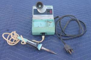 lot 123 image: VINTAGE WELLER WTCPN SOLDERING IRON UNIT