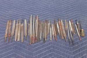 lot 147 image: TOTAL OF 38 ASSORTED SIZE FILES  SEE PICS