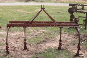 lot 227 image: FARMING 2-ROW CROP CULTIVATORSEE VIDEO ATTACHED