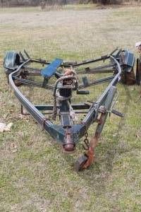 lot 233 image: SKEETER CHOICE OF CHAMPIONS BOAT TRAILER  SEE VIDEO ATTACHED