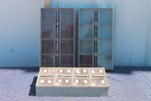 lot 279 image: TOTAL OF 3&nbsp C&ampC MERCURY PLS STORAGE CONTAINERS WITH CONTENTS  SEE PICS&nbsp