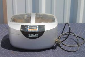 lot 163 image: CHICAGO ELECTRIC POWER TOOLS DIGITAL ULTRASONIC CLEANER&nbsp