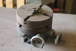 lot 176 image: PALMGREN INDUSTRIAL&nbsp 8 CROSS SLIDE&nbsp ROTARY&nbsp INDEXING TABLE FOR MILLING MACHINE&nbsp