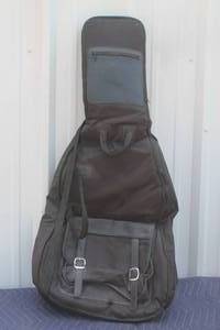 lot 200 image: BLACK GUITAR CARRY BAG&nbsp